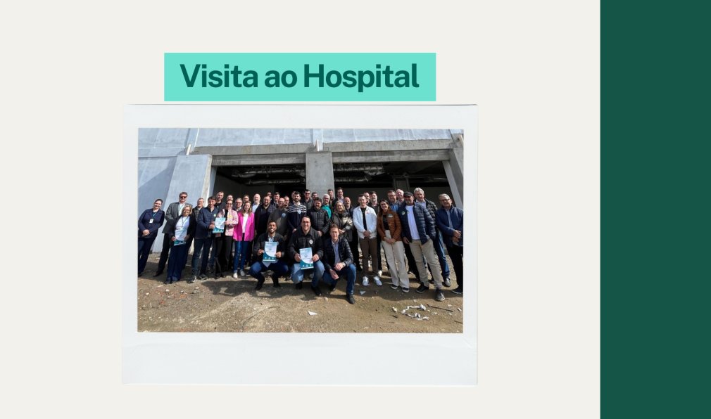 A Diretoria do Hospital Santa Teresinha recebeu os Candidatos a Prefeito e Vice-prefeito da região para visitarem a Obra de Ampliação